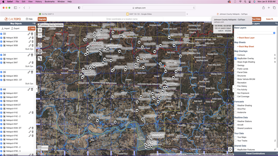 Helicopter Landing Zones